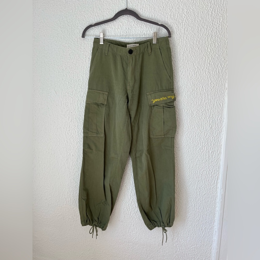 Lucky Brand Green Cargo Pants Size 25